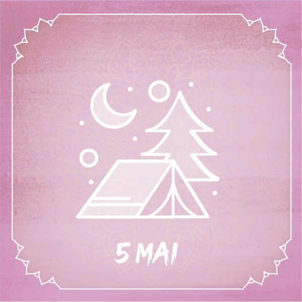 Hébergement au camping du 5 au 6 mai